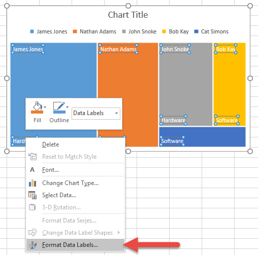 Excel 2016 No Map Chart