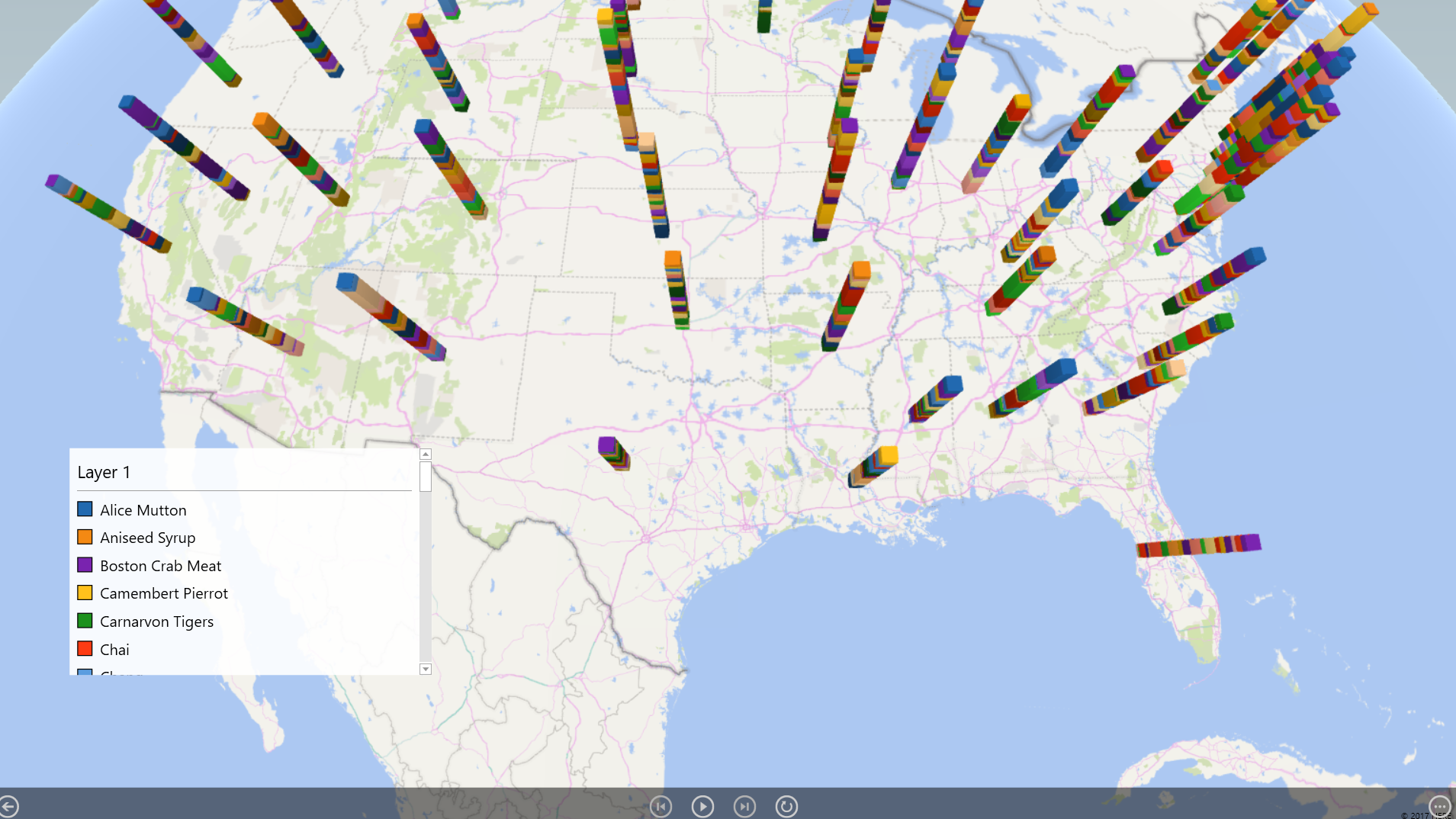 3d maps tours excel