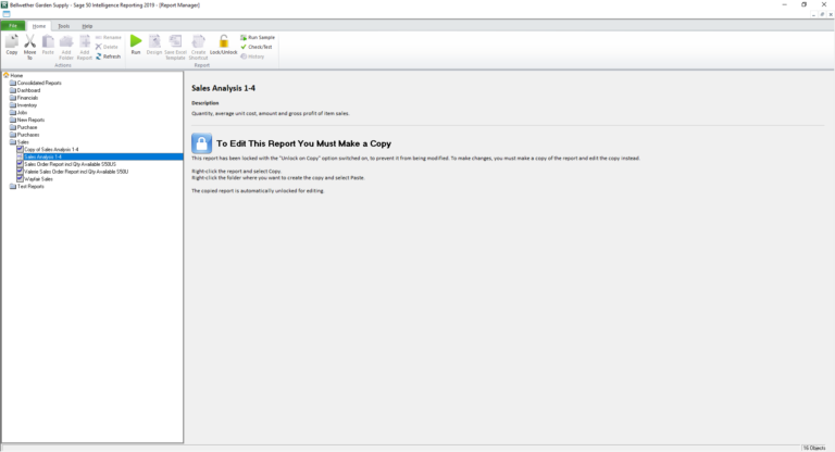 Learn how to customize your reports with Sage 50 Intelligence Reporting